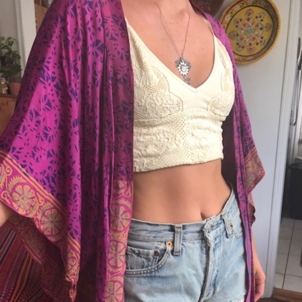 Batik Silk Kimono